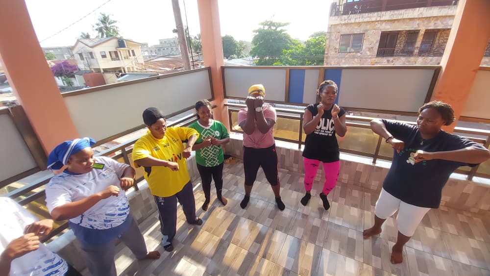 Journée récréative de danse zumba au centre ACS