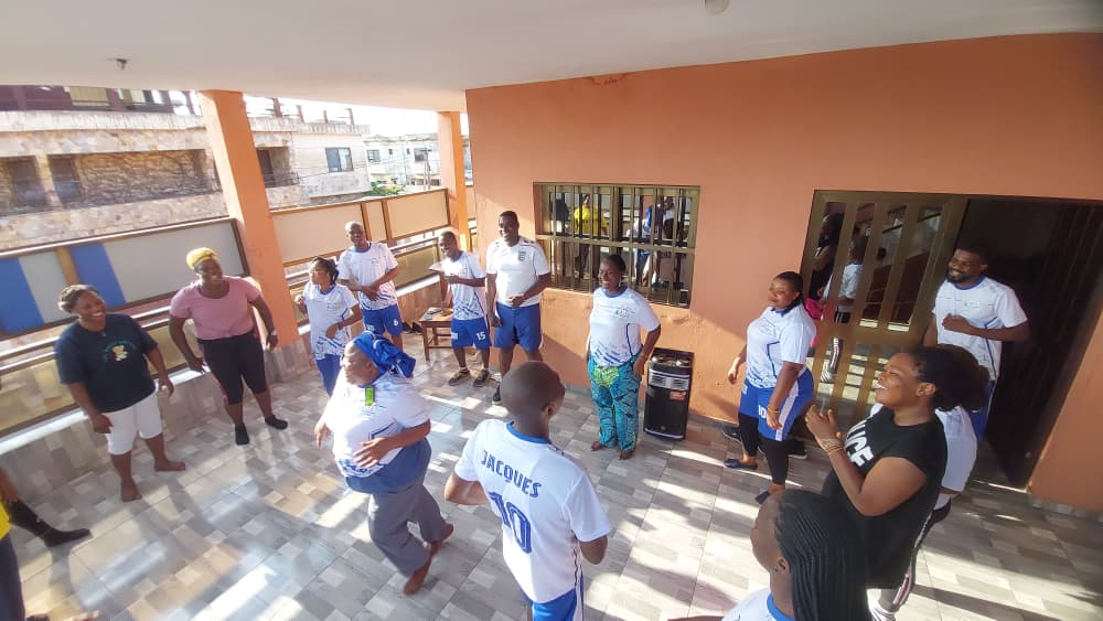 Journée récréative de danse zumba au centre ACS