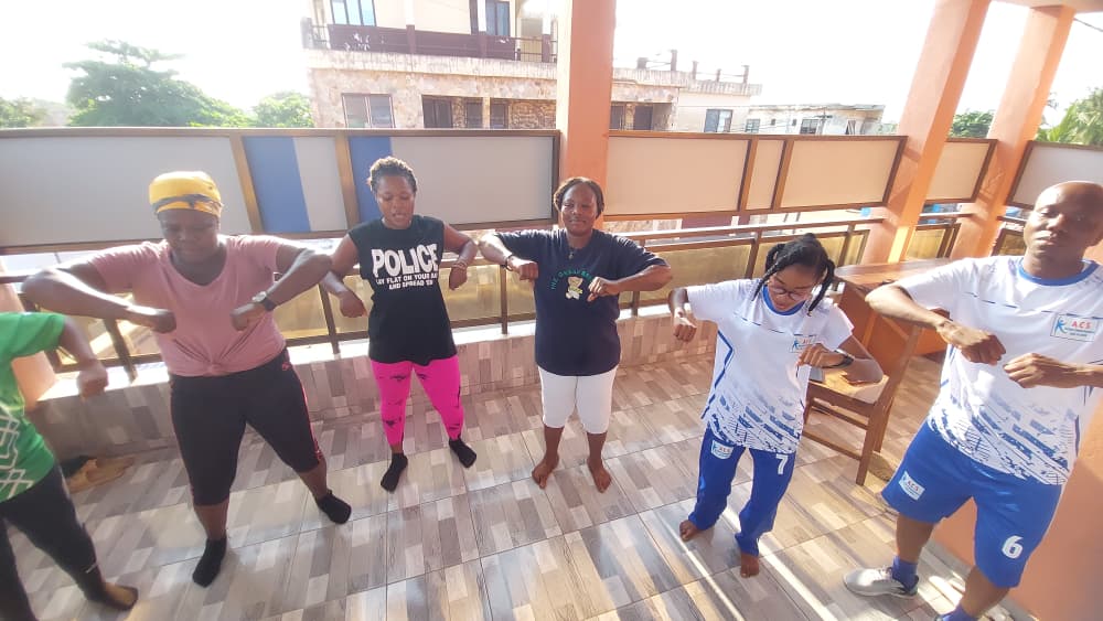 Journée récréative de danse zumba au centre ACS